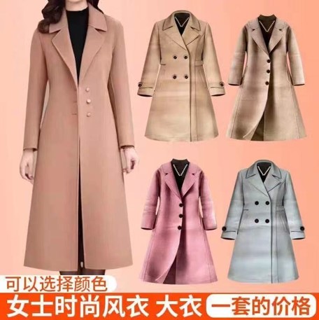 女款风衣